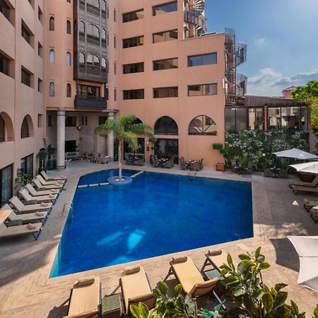 이베르나지 호텔 앤드 스파 마라케시 외부 사진 The swimming pool at the hotel