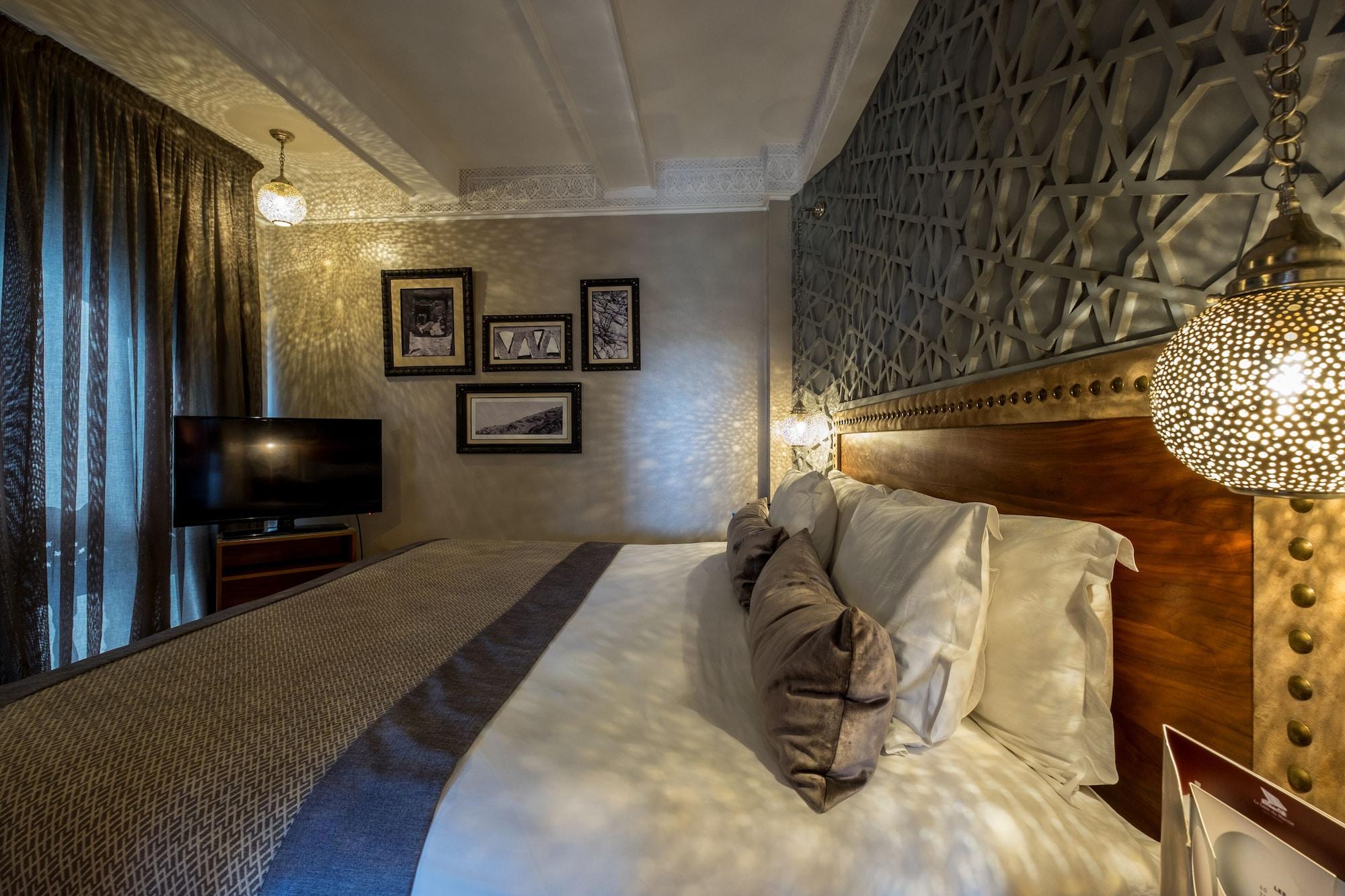 이베르나지 호텔 앤드 스파 마라케시 외부 사진 A bedroom at the hotel