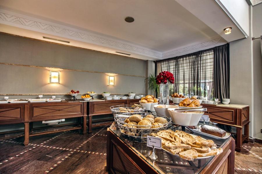 이베르나지 호텔 앤드 스파 마라케시 외부 사진 The hotel's restaurant