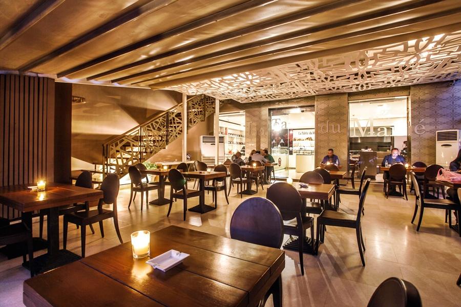이베르나지 호텔 앤드 스파 마라케시 외부 사진 The interior of the restaurant