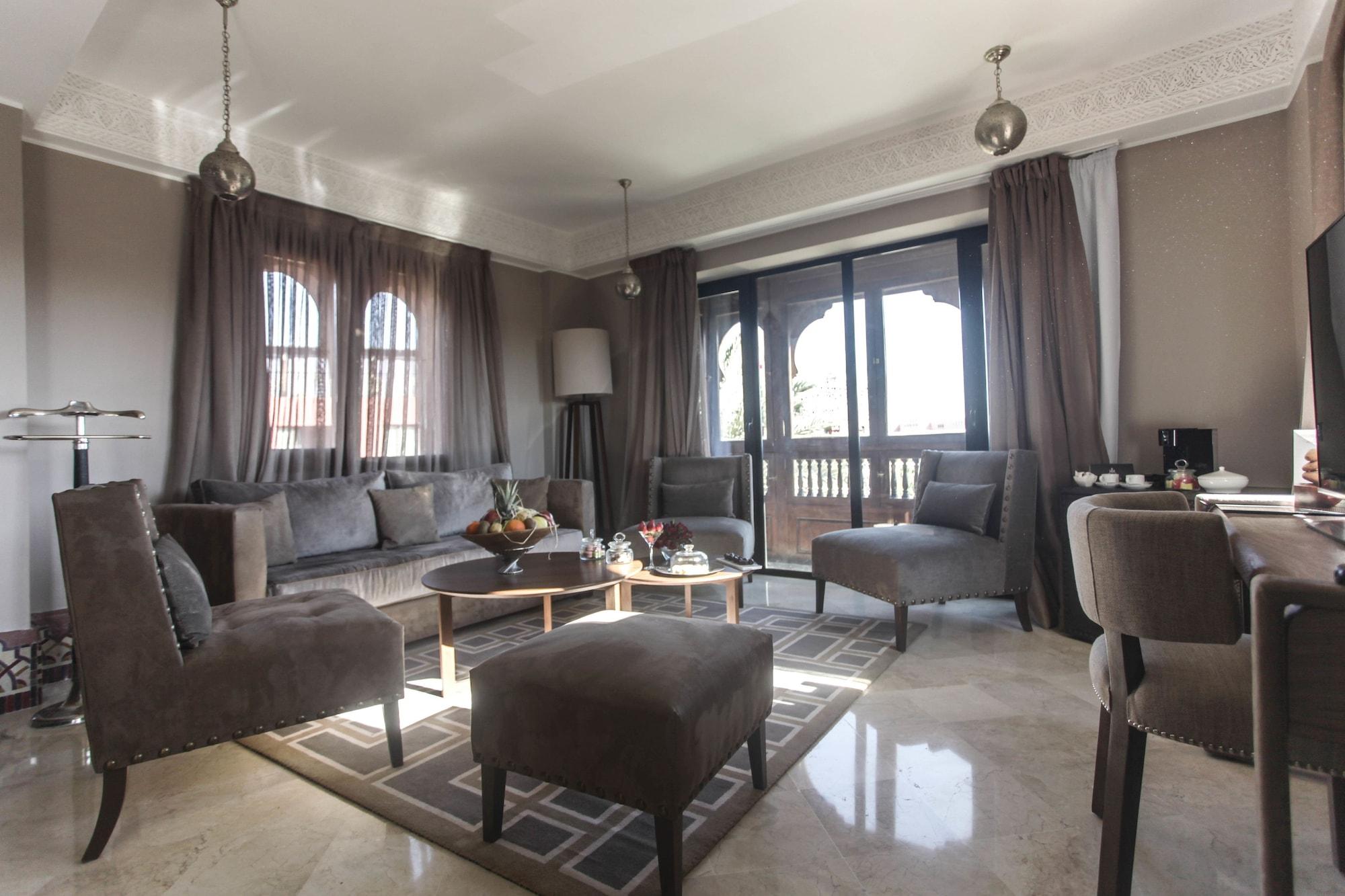 이베르나지 호텔 앤드 스파 마라케시 외부 사진 A living room