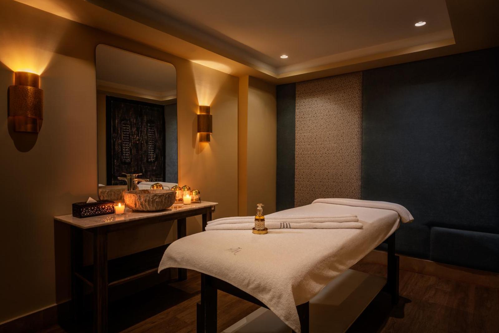 이베르나지 호텔 앤드 스파 마라케시 외부 사진 A treatment room at the spa