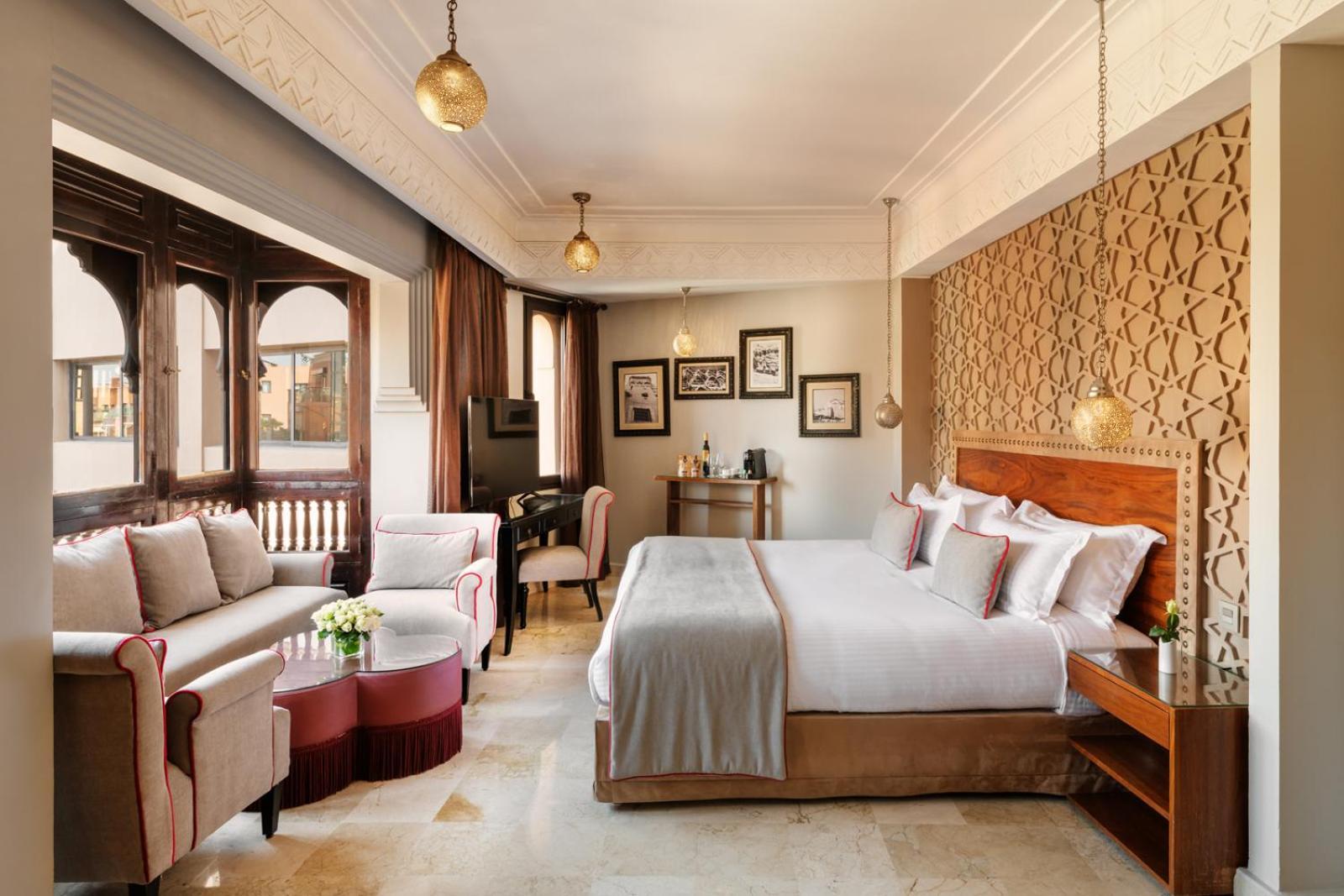 이베르나지 호텔 앤드 스파 마라케시 외부 사진 A suite at the hotel